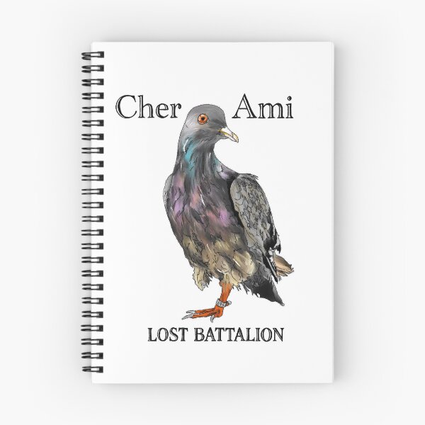 Item preview, Cher Ami - Hero Pigeon designed and sold by RachaelGrundyArt.