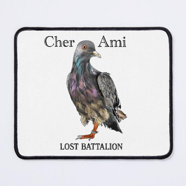 Item preview, Cher Ami - Hero Pigeon designed and sold by RachaelGrundyArt.