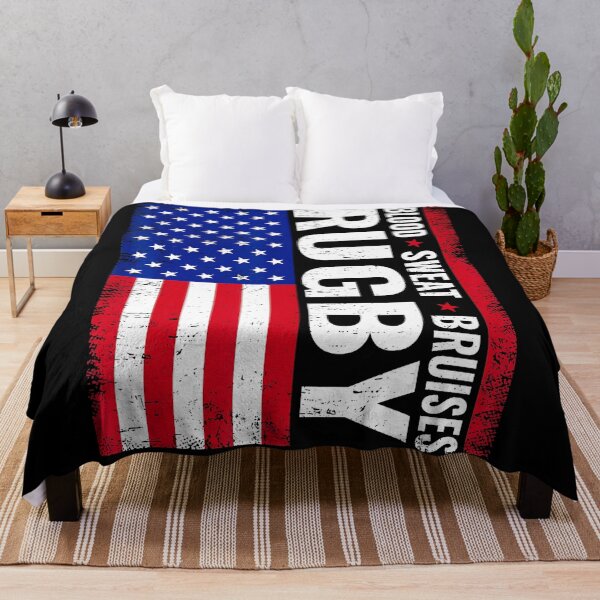 Item preview, USA Rugby American Flag Distressed Style designed and sold by GabrieSketcham.