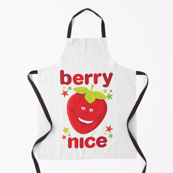 Item preview, Berry Nice Funny Strawberry Character Design – Cute Fruit Pun Gift designed and sold by Fabulosa Designs.