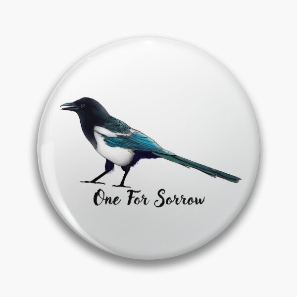 Item preview, Magpie - One for Sorrow designed and sold by RachaelGrundyArt.
