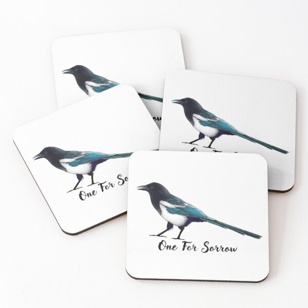 Item preview, Magpie - One for Sorrow designed and sold by RachaelGrundyArt.