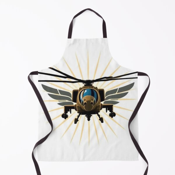 Item preview, Military helicopter in insignia style on white background designed and sold by RAISC.
