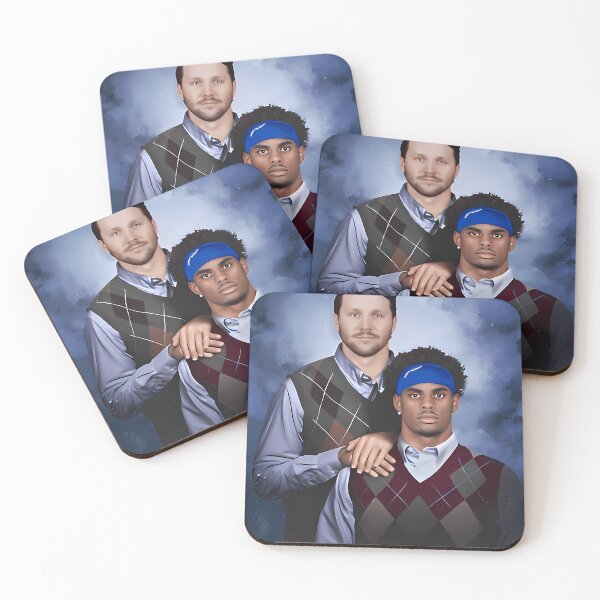 Item preview,  Josh Allen - Josh Allen Keon Coleman Step Brothers Buffalo Football designed and sold by mtanious.