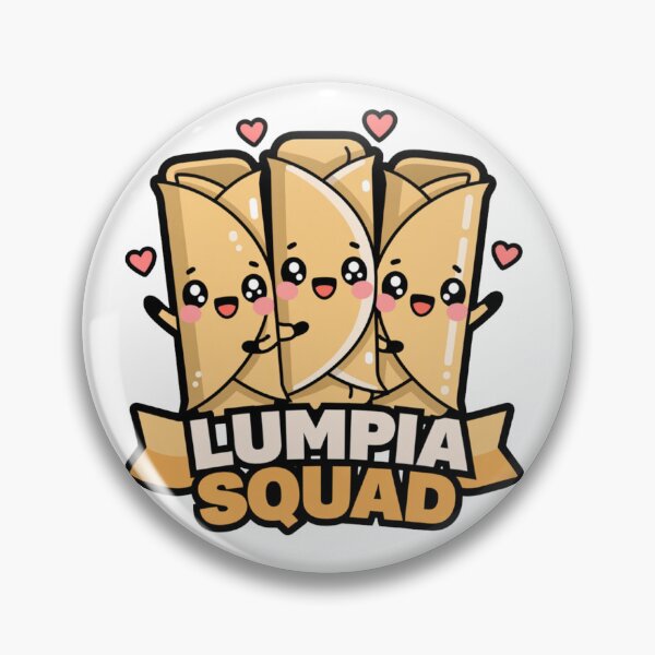 Item preview, Lumpia Squad Cute Filipino Food Family designed and sold by IslandTyped.