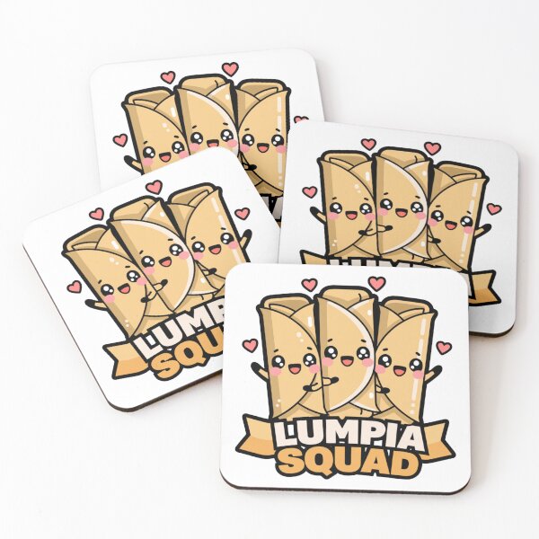Item preview, Lumpia Squad Cute Filipino Food Family designed and sold by IslandTyped.