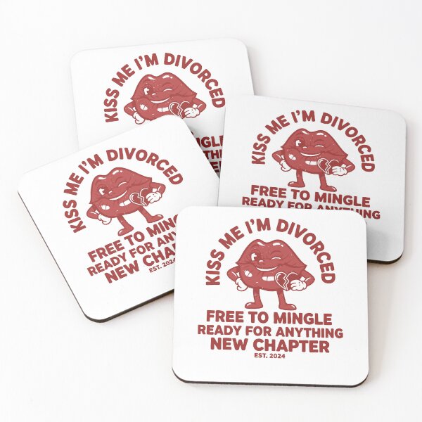 Item preview, Divorce Kiss Me Im Divorced Free To Mingle designed and sold by LuminOrb.