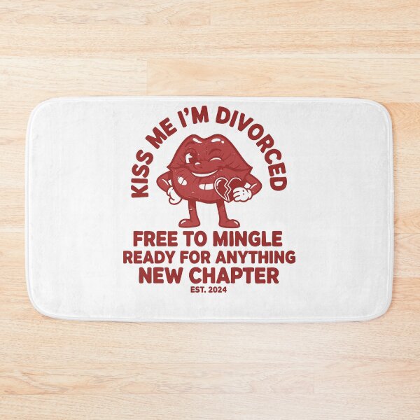 Item preview, Divorce Kiss Me Im Divorced Free To Mingle designed and sold by LuminOrb.
