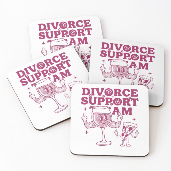 Item preview, Divorce Support Team Divorce Party Divorce Humor designed and sold by LuminOrb.