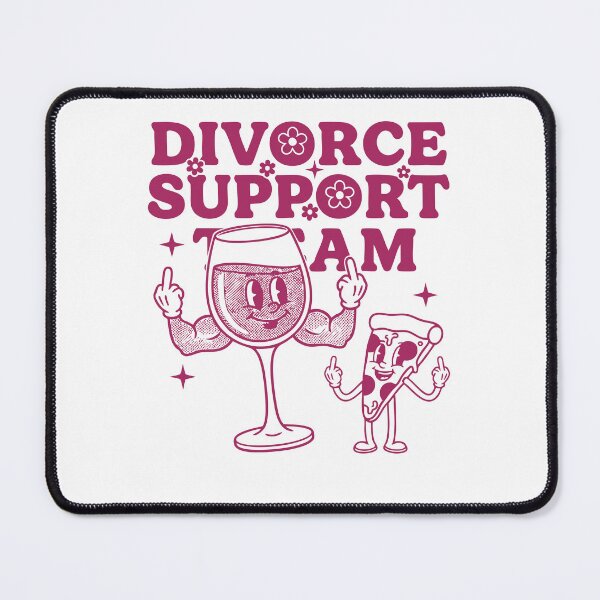 Item preview, Divorce Support Team Divorce Party Divorce Humor designed and sold by LuminOrb.