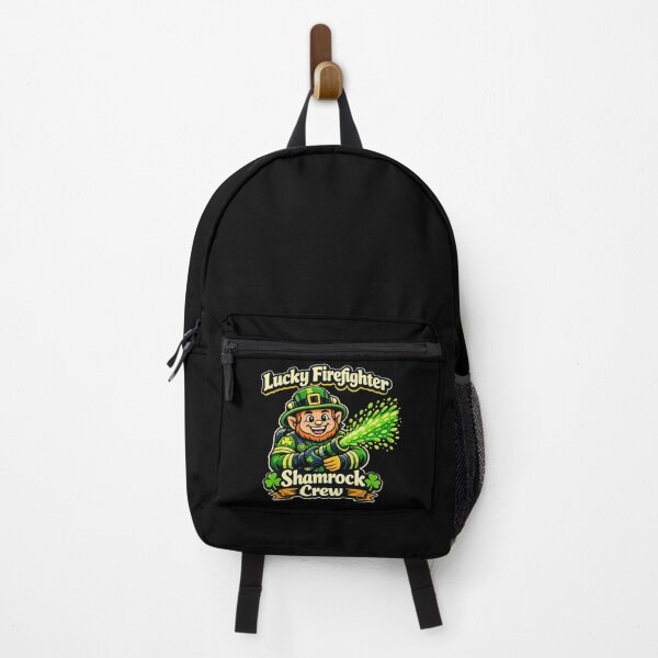 Item preview, Lucky Firefighter Shamrock Crew  designed and sold by LOL-N-LIFESTYLE.