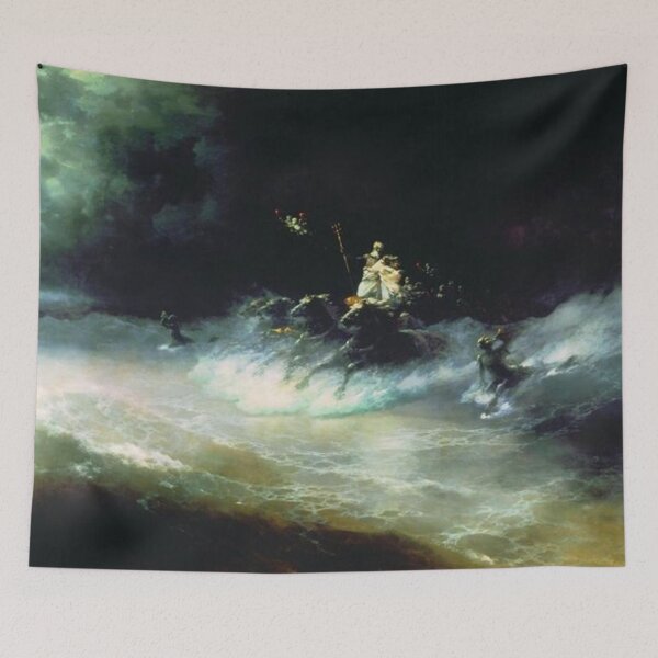 Item preview, Travel of Poseidon by sea designed and sold by SharonTheFirst.
