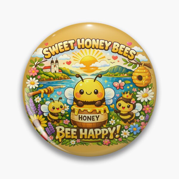 Item preview, Sweet honey bees designed and sold by Sunci.