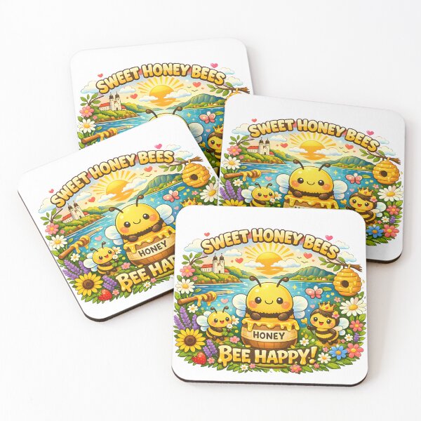 Item preview, Sweet honey bees designed and sold by Sunci.