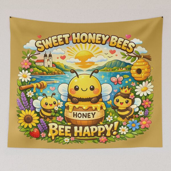 Item preview, Sweet honey bees designed and sold by Sunci.
