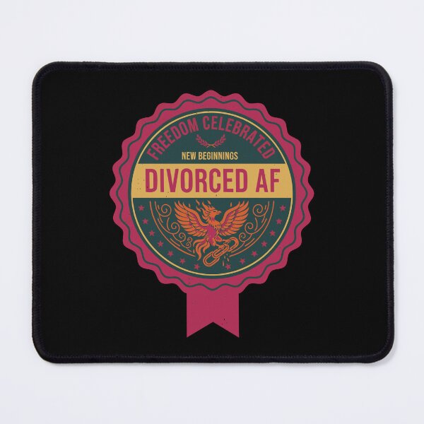 Item preview, Divorce Party Divorced AF New Beginnings Finally designed and sold by LuminOrb.