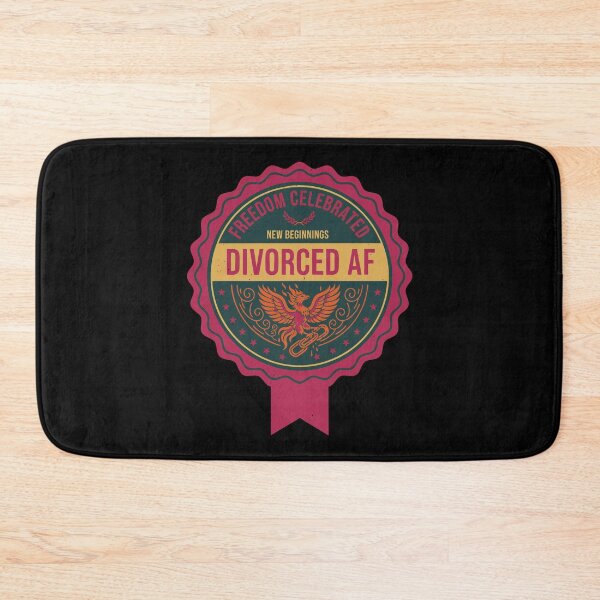 Item preview, Divorce Party Divorced AF New Beginnings Finally designed and sold by LuminOrb.