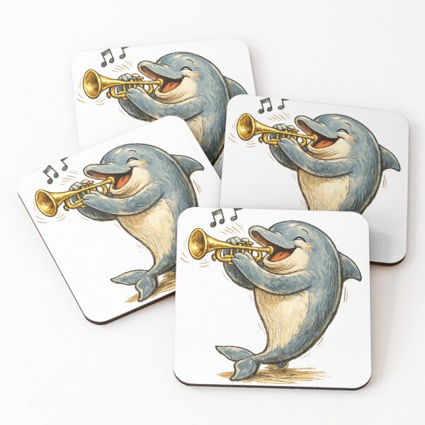 Item preview, Happy Dolphin Trumpeter designed and sold by photoparadise22.