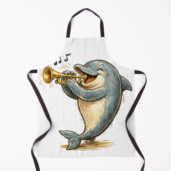 Item preview, Happy Dolphin Trumpeter designed and sold by photoparadise22.