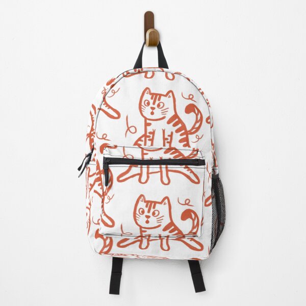 Item preview, Weird Orange Cat Sitting Like a Person designed and sold by Pryhozha.