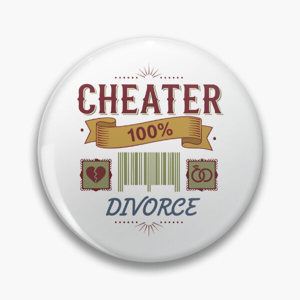 Item preview, Divorce Cheater 100 Newly Divorced Divorce Humor designed and sold by LuminOrb.