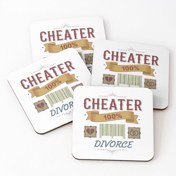 Item preview, Divorce Cheater 100 Newly Divorced Divorce Humor designed and sold by LuminOrb.