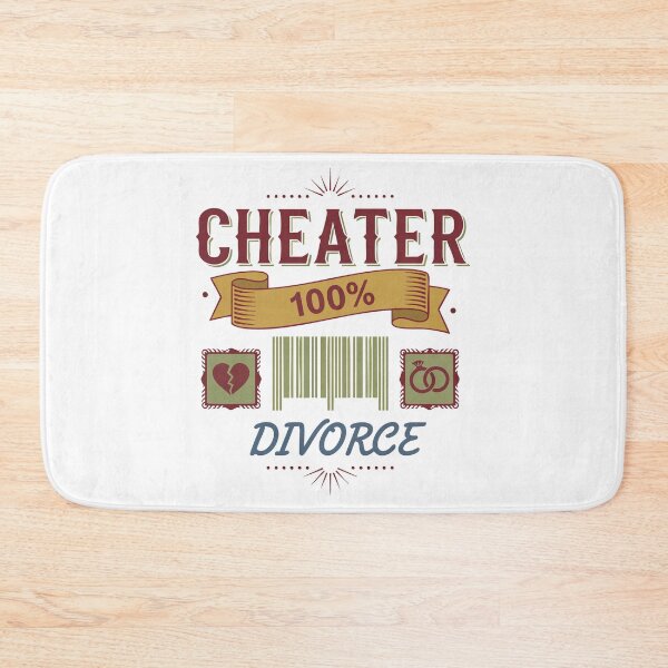 Item preview, Divorce Cheater 100 Newly Divorced Divorce Humor designed and sold by LuminOrb.