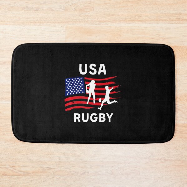 Artikelvorschau, Rugby-Spieler der USA im Stil der amerikanischen Flagge entworfen und verkauft von GabrieSketcham.