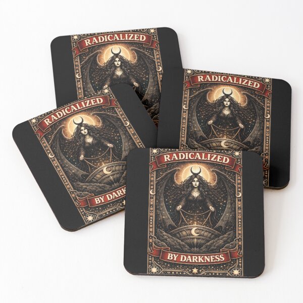 Item preview, Radicalized by Darkness Nyx Greek Mythology  Shirt | Feminist Myth Design Activist Shirt/Sticker/Mug designed and sold by Quietest Riot.