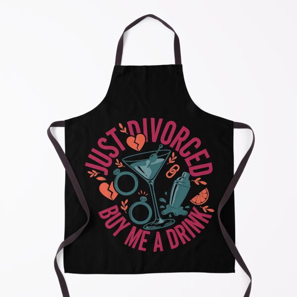Item preview, Just Divorced Buy Me A Drink Divorce Party designed and sold by LuminOrb.