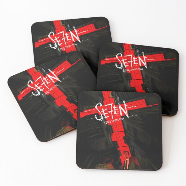 Item preview, Se7En Movie Poster  Illustration  David Fincher Classic Thriller designed and sold by mtanious.