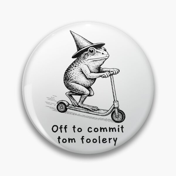 Item preview, Off to Commit Tom foolery Funny Frog designed and sold by will freed18.