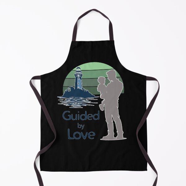 Item preview, Guided by Love - Father & Child Lighthouse Sunset designed and sold by EhrenGeneration.