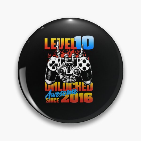 Item preview, Level 10 Unlocked Gamer Birthday Awesome Since 2016 designed and sold by FGTV2021.