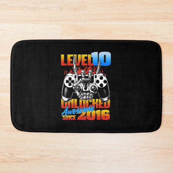 Item preview, Level 10 Unlocked Gamer Birthday Awesome Since 2016 designed and sold by FGTV2021.