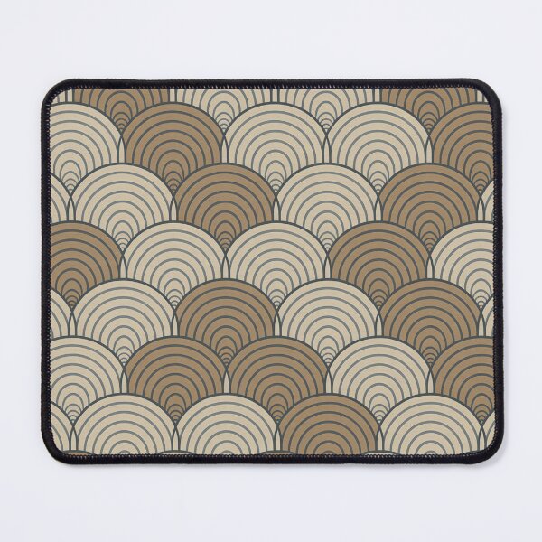 Item preview, Modern Seigaiha Wave Pattern – Japandi Minimal Japanese Geometric Design designed and sold by Tamas Das.