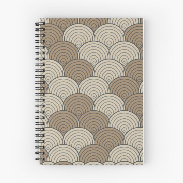 Item preview, Modern Seigaiha Wave Pattern – Japandi Minimal Japanese Geometric Design designed and sold by Tamas Das.