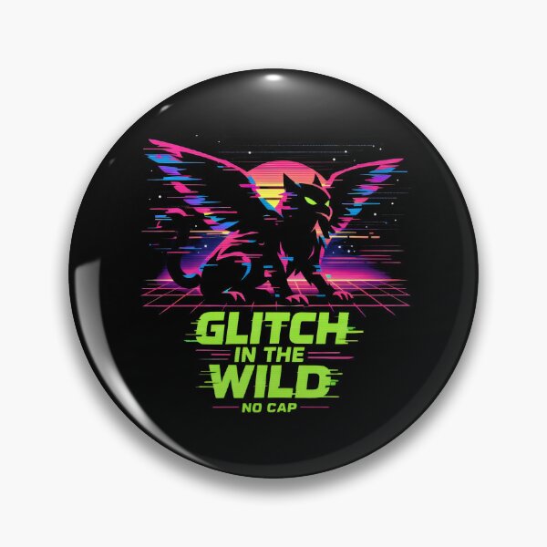 Artikelvorschau, Glitch In The Wild No Cap Griffin entworfen und verkauft von SplashTastic.