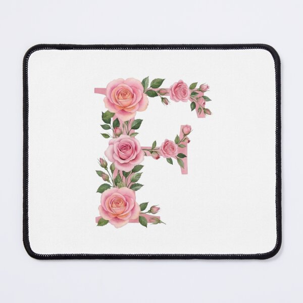Item preview, Floral Letter F designed and sold by Avenelle.
