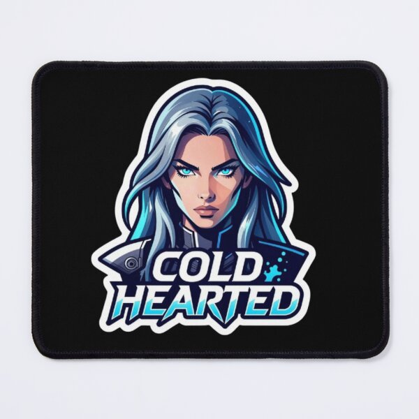 Item preview, Cold Hearted Blue Cyberpunk Girl designed and sold by Quotable Gear.