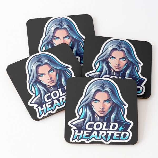 Item preview, Cold Hearted Blue Cyberpunk Girl designed and sold by Quotable Gear.