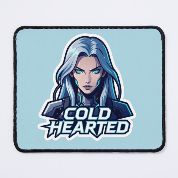 Item preview, Cold Hearted Blue Cyberpunk Girl V2 designed and sold by Quotable Gear.