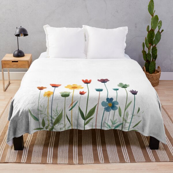 Item preview, Watercolor cosmos flowers designed and sold by uunaa.