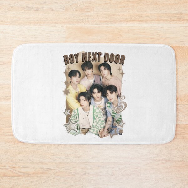 Item preview, BOY NEXT DOOR Collage: Blue Kpop Vibes designed and sold by AJUNICE STUDIO.