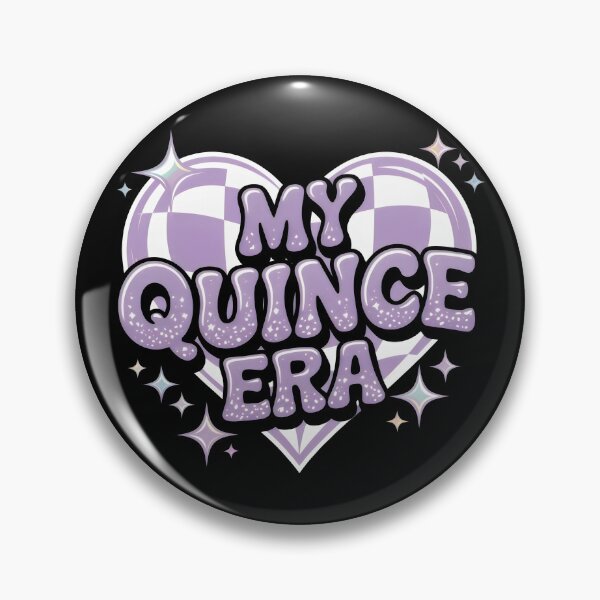 Item preview, My Quince Era Sparkle Heart Aesthetic designed and sold by SplashTastic.