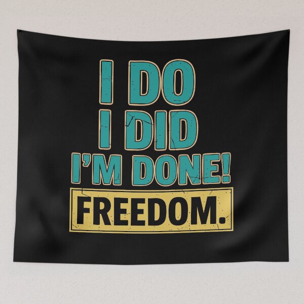 Item preview, Divorce I Do I Did Im Done Freedom Divorce Party designed and sold by LuminOrb.