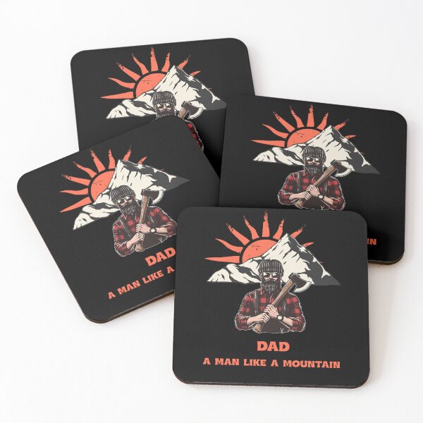 Item preview, Dad A Man Like A Mountain Lumberjack Father's Day designed and sold by EhrenGeneration.