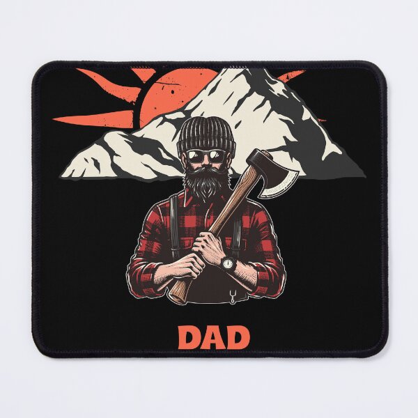 Item preview, Dad A Man Like A Mountain Lumberjack Father's Day designed and sold by EhrenGeneration.