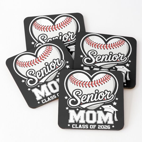 Item preview, Senior Mom Class of 2026 Baseball Heart  designed and sold by miaa-artistshop.