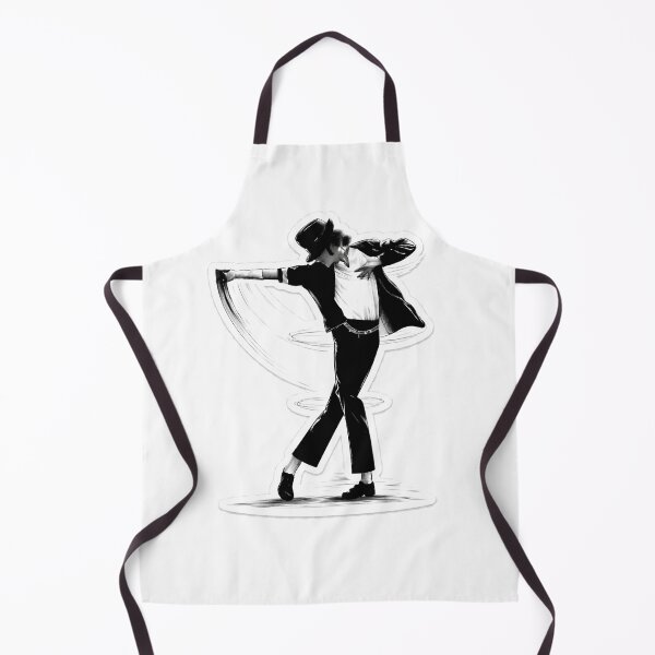 Item preview, Michael Jackson Dance Pose Black & White Stylish Sticker | King of Pop Art designed and sold by ClickToSticker.